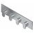 Graff G-8059H-LM44E0-BK-T M-Series Square 4-Hole Trim Plate with Ametis Handles (Horizontal Installation), Architectural Black