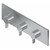 Graff G-8057H-LM46E0-OB-T M-Series Square 3-Hole Trim Plate with Terra Handles (Horizontal Installation), Olive Bronze