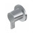Graff G-8069-LM46E1-BNi-T M-Series Round 3-Way Diverter Trim Plate with Terra Handle, Brushed Nickel