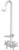 Union Brass® - 38 - Utility Shower, Rough Chrome, Compression Vlvs.