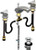 Union Brass® - 910 - 1/4 Turn Valves, Metal Handles, W/Pop-Up