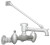 Union Brass® - 130 - Long Spout (7-Inch), Brace & Vacuum Breaker, Rough