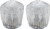 Delta H21  Clear Knob Handle Set, Other Finishes