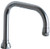 Chicago Faucets - DB6AJKCP - Double Bend Spout A Type End