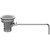 Fisher 22209 - DrainKing Waste Valve with Flat Strainer