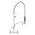 Fisher - 48933 - Spring Style Pre-Rinse Faucet - 8-inch Backsplash Mounted, Wall Bracket, 16-inch Add-On Faucet Spout