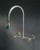 Jaclo 1012 Series Pull-Off Spray Wall Mounted Faucet with 10" Swivel Spout