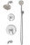 Symmons 5206 Ballina (R) Tub/Shower Unit