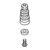 Kohler 20784 - Hot Stem Assembly