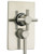 Jaclo T6530 1/2" Thermostatic CONTEMPO Cross/Lever