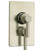 Jaclo T6532 CONTEMPO Lever Dual 1/2" Thermostatic and Volume Control Valve with Trim Kit