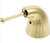 Delta H74PB Innovations: Metal Lever Handle Kit - Less Accent - Tub & Shower, Polished Brass
