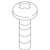Kohler 78155 - Screw Assembly