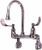T&S Brass - B-0355 - Medical Faucet, Wall Mount, Adjustable Centers, Rigid Gooseneck, Rosespray, Built-In Stops