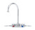 T&S Brass - B-2393 - Workboard Faucet, Wall Mount, 4 Centers, Swivel Gooseneck, Wrist Action Handles