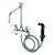 T&S Brass - B-1177 - Workboard Faucet, Deck Mount, 4-inch Centers, Rigid Vac. Breaker Nozzle, Side Spray