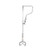 T&S Brass - B-0171 - Pre-Rinse, Overhead Swivel Arm, Single Hole Base, 4-inch Spreader, Single Temperature Control