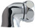 Chicago Faucets WXAJKABCP - Angle 1-inch Inlet Supply Arm with 90 Degree bend