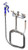 T&S Brass - B-2311 - Pot and Kettle Filler, 8-inch C/C, 20' Hose w/Spray Valve, Vacuum Breaker, Lever Handles