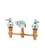 T&S Brass - B-2990 - Lavatory Faucet, Concealed Body, 8-inch Centers, Cast Basin Spout, Lever Handles