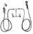 T&S Brass - B-2331 - Kettle Kaddy Faucet, Wall Mount, 8-inch Centers, Vacuum Breaker, Angle Valve and Hook Nozzle