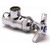T&S Brass - B-1344 - Angle Stop, 4-Arm Handle, 1/2-inch NPT Female Inlet, 3/8-inch NPT Female Outlet