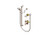 T&S Brass B-3406 - Shower Valve, 1/2-inch Sweat Ends, Diverter, Slide Bar, 1.5 GPM Hand Shower & Showerhead