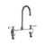 Chicago Faucets - 527-GN2AE1ABCP - 8-inch Deck Mounted Service Sink Faucet