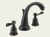 Delta B3596LF-OB Foundations: Two Handle Widespread Lavatory Faucet, Oil Bronze