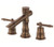 Danze D303045RBD - South Sea Two Handle Mini-Widespread Lever Handle with Touch Down Drain - Oil Rubbed BronzeD