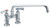 Krowne 15-412L - Low Lead Royal Series 4-inch Bridge Faucet with 12-inch Spout