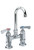 Krowne 15-425L - Low Lead Royal Series 4-inch Bridge Faucet with 3-1/2-inch Wide Gooseneck