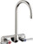 Chicago Faucets W4W-GN2AE35-369AB - 4" Wall Mount Washboard Sink Faucet