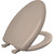 1200SLOWT 068 - Bemis Elongated Plastic Toilet Seat with Whisper-Close Hinge, Fawn Beige