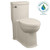 American Standard 2891128.222 Boulevard FloWise Right Height Elongated One-Piece 1.28 gpf Toilet (Linen)