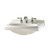 American Standard 0555108.020 Portsmouth China Vanity Top 8" (White)