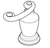 American Standard M962080-1810A - METAL LEVER HANDLE (RIGHT), NA
