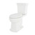 Gerber G0020191 Hinsdale 1.28gpf Simple CT ADA EL 12" RI Combo: G0021191 Bowl w/ G0028191 Tank White