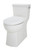 Gerber G0021187CT97 Burr Ridge 1.28gpf ADA EL 1pc CT Toilet 12" Rough-in Right Hand Lever White