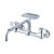 Gerber G0042691 Gerber Classics 2H Wall Mount Kitchen Faucet w/ 8" Spout & Soap Dish 1.75gpm Chrome