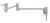 Gerber D205058 Parma Wall Mount Pot Filler 2.2gpm Chrome