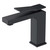 Gerber D225019BS Avian 1H Lavatory Faucet Single Hole Mount w/ Metal Touch Down Drain 1.2gpm Satin Black