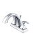 Gerber D307018 Vaughn 2H Centerset Lavatory Faucet w/ Metal Pop-Up Drain 1.2gpm Chrome