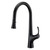 Gerber D454422BS Antioch 1H Pull-Down Kitchen Faucet w/ Snapback 1.75gpm Satin Black