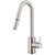 Gerber D457230SS Amalfi 1H Pull-Down Kitchen Faucet w/SnapBack Retraction 1.75gpm Stainless Steel