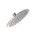 Gerber D460069BN Drench Round 8" 1 Function Rain Showerhead 1.75gpm Brushed Nickel