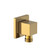 Gerber D469059BB Square Supply Elbow Brushed Bronze