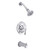 Gerber D500122TC Antioch 1H Tub & Shower Trim Kit w/ Diverter on Spout & Treysta Cartridge 1.75gpm Chrome