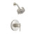 Gerber D511558BNTC Parma 1H Shower Only Trim Kit & Treysta Cartridge w/ 5 Function Showerhead 1.75gpm Brushed Nickel