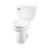 Gerber GUL20317 Ultra Flush 1.0gpf ADA EL 10" RI Combo: GUF21377 Bowl w/ GUF28385 Tank White